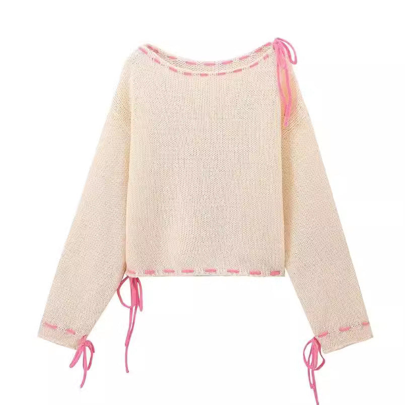 Elara Ave™- Loose Knitted Sweater