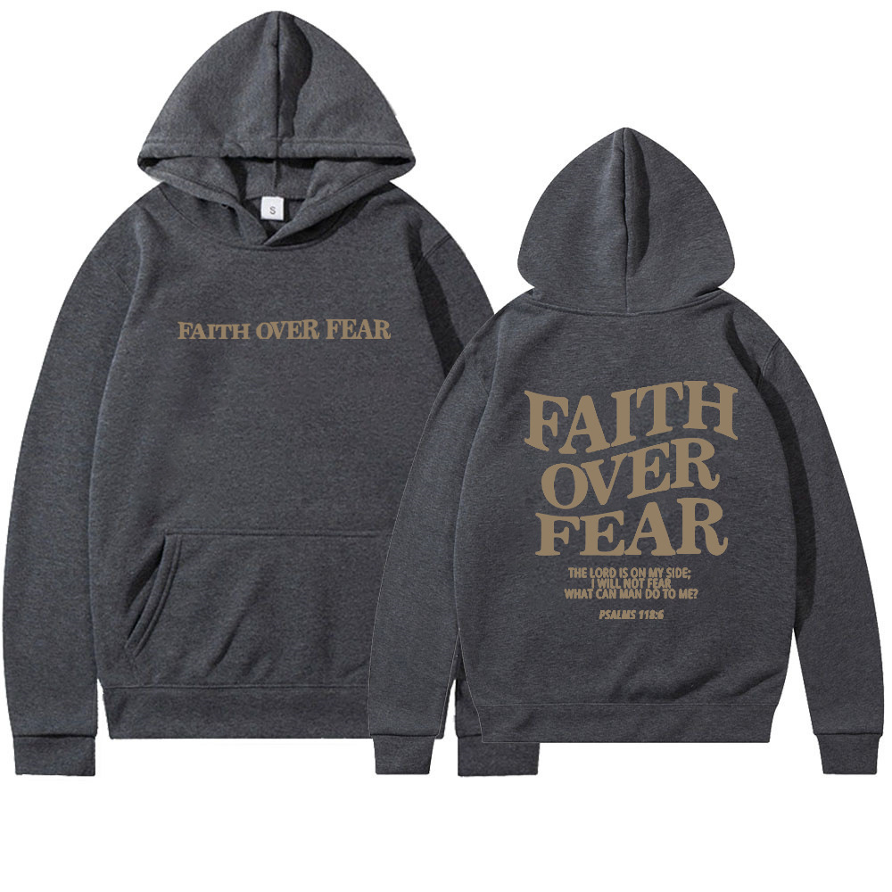 Elara Ave™ Faith Over Fear Hoodie