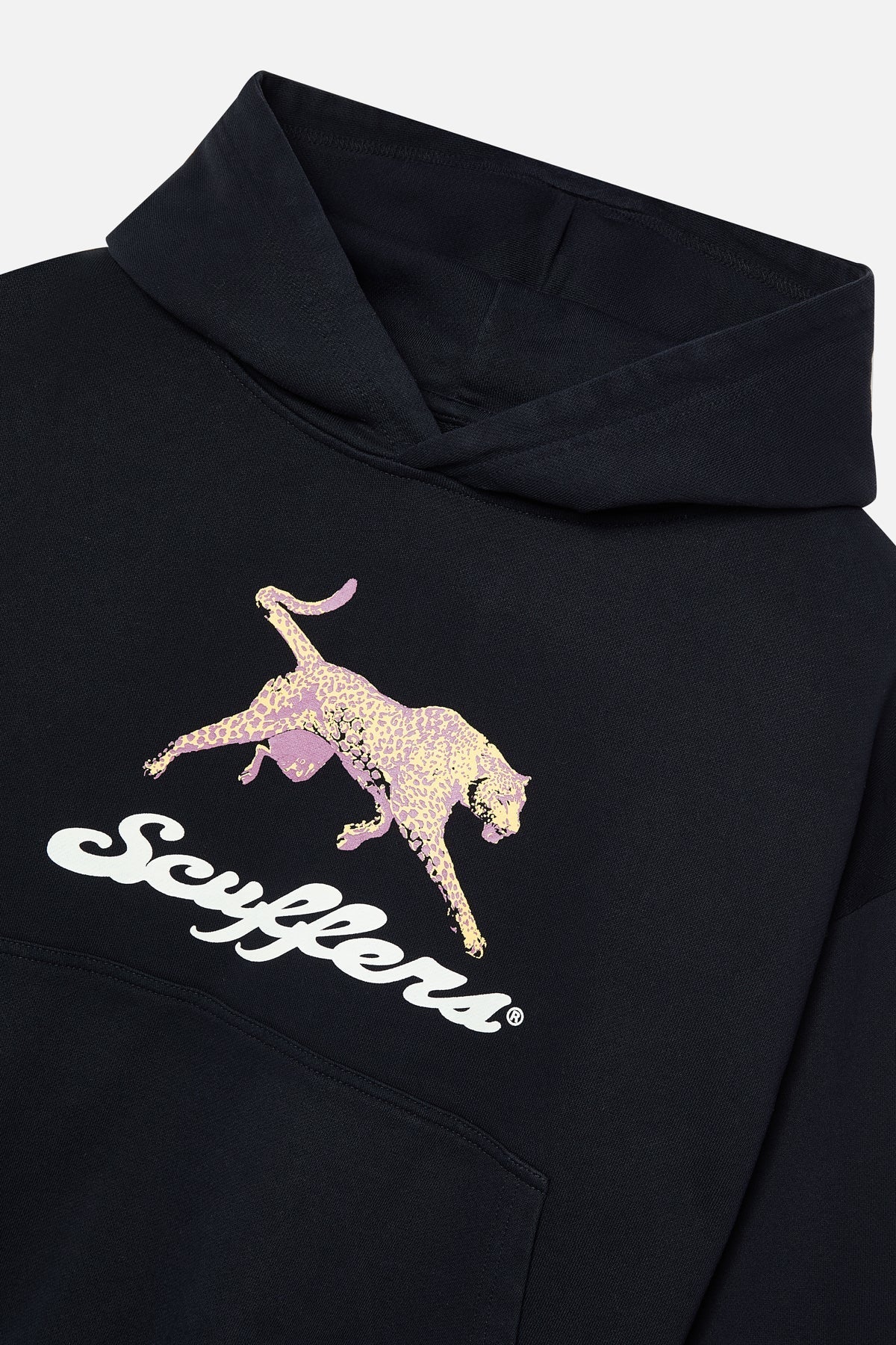 Cheetah Black Hoodie