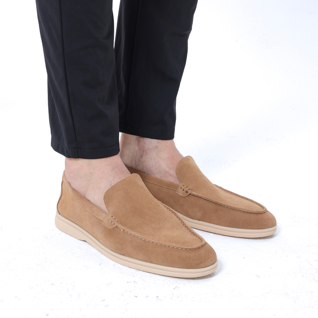 Elara Ave™ | Premium Suede Loafers