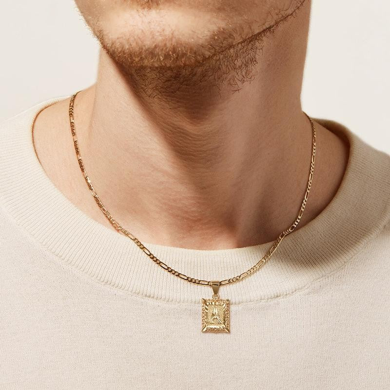 Elara Ave™- A-Z Initial Letter 18K Gold Plated Pendant