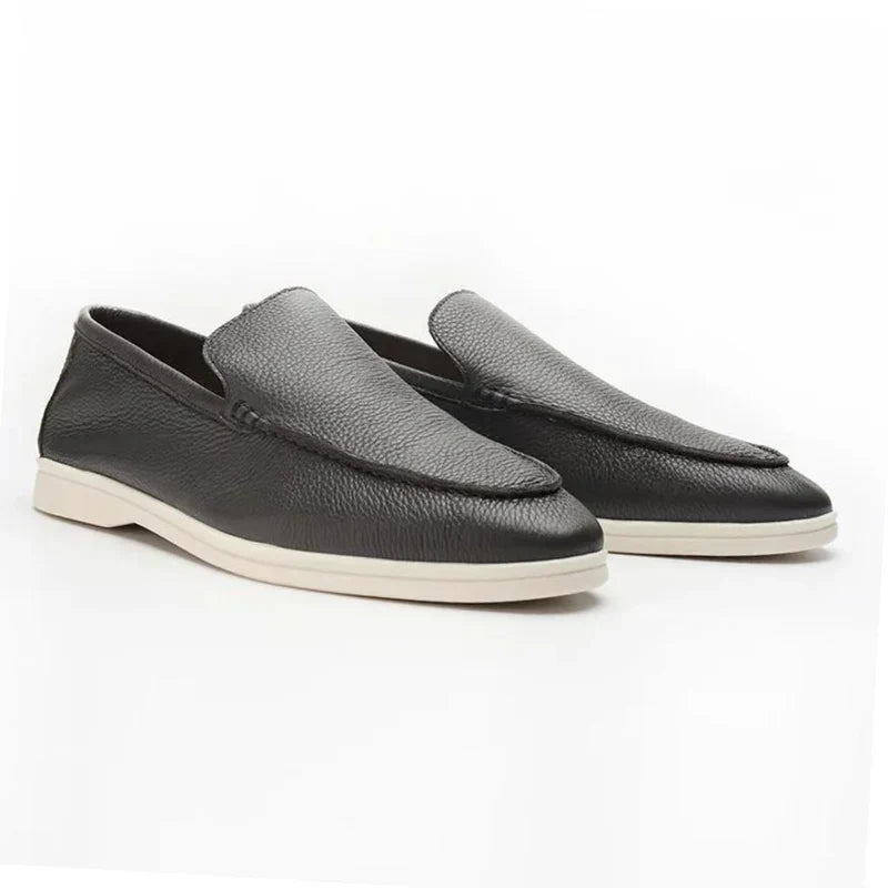 Elara Ave™ | Leather Loafers