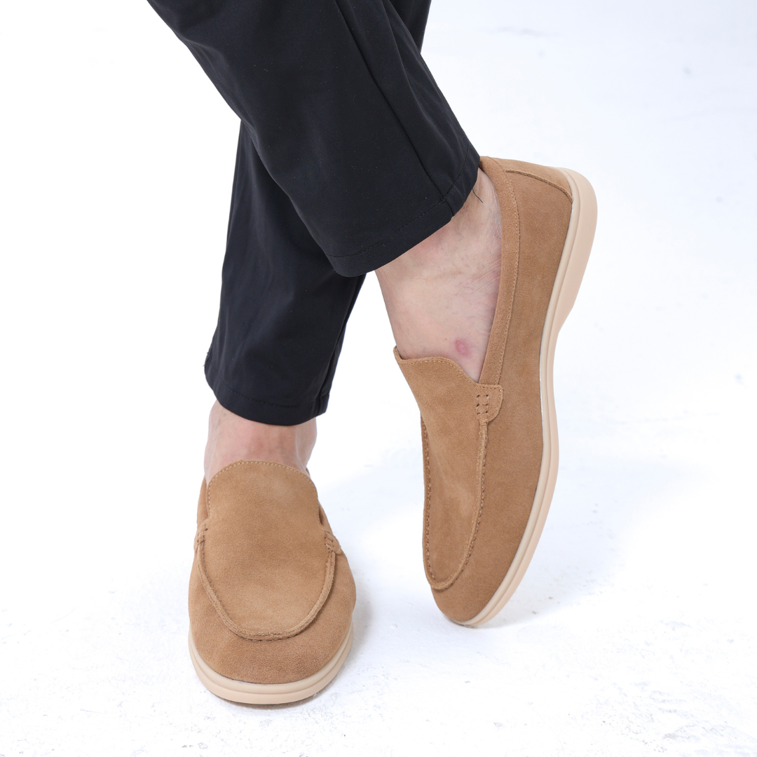 Elara Ave™ | Premium Suede Loafers