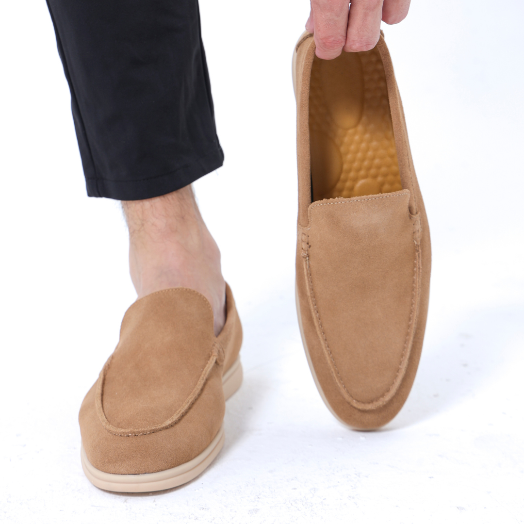 Elara Ave™ | Premium Suede Loafers