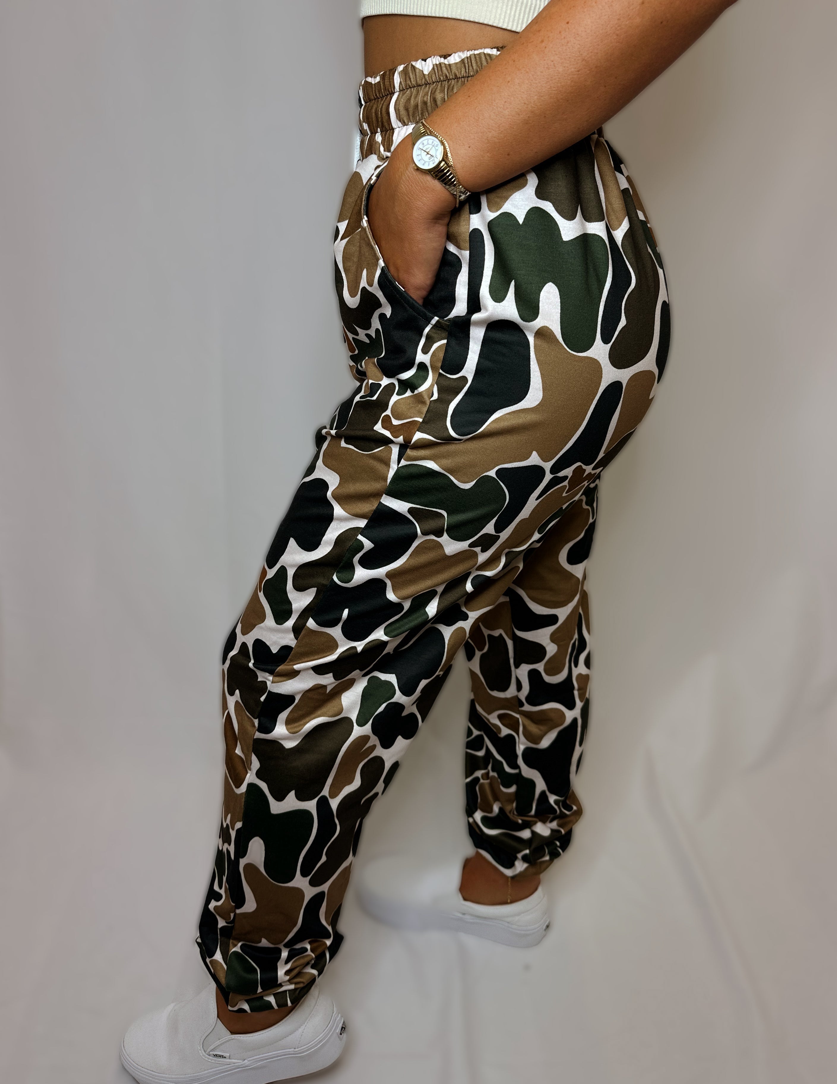 Elara Ave™- Duck Camo Joggers