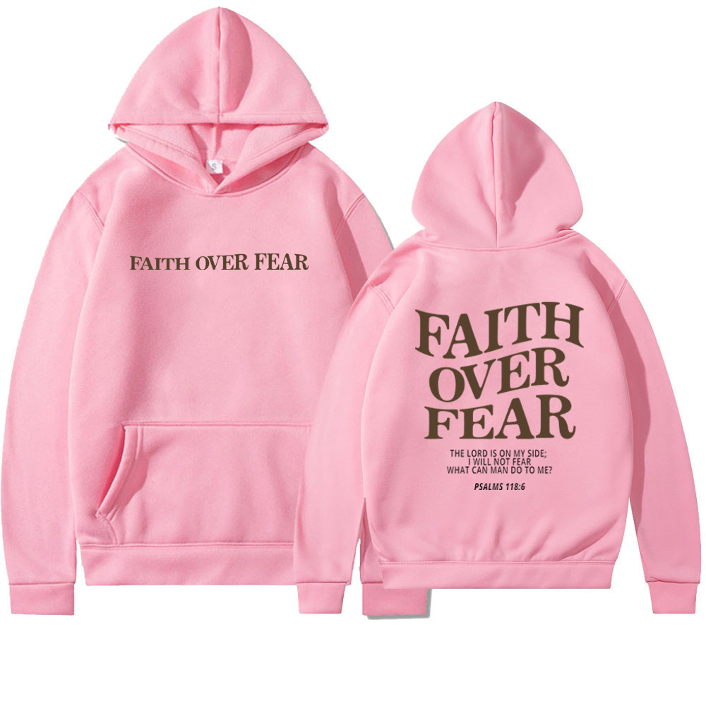 Elara Ave™ Faith Over Fear Hoodie