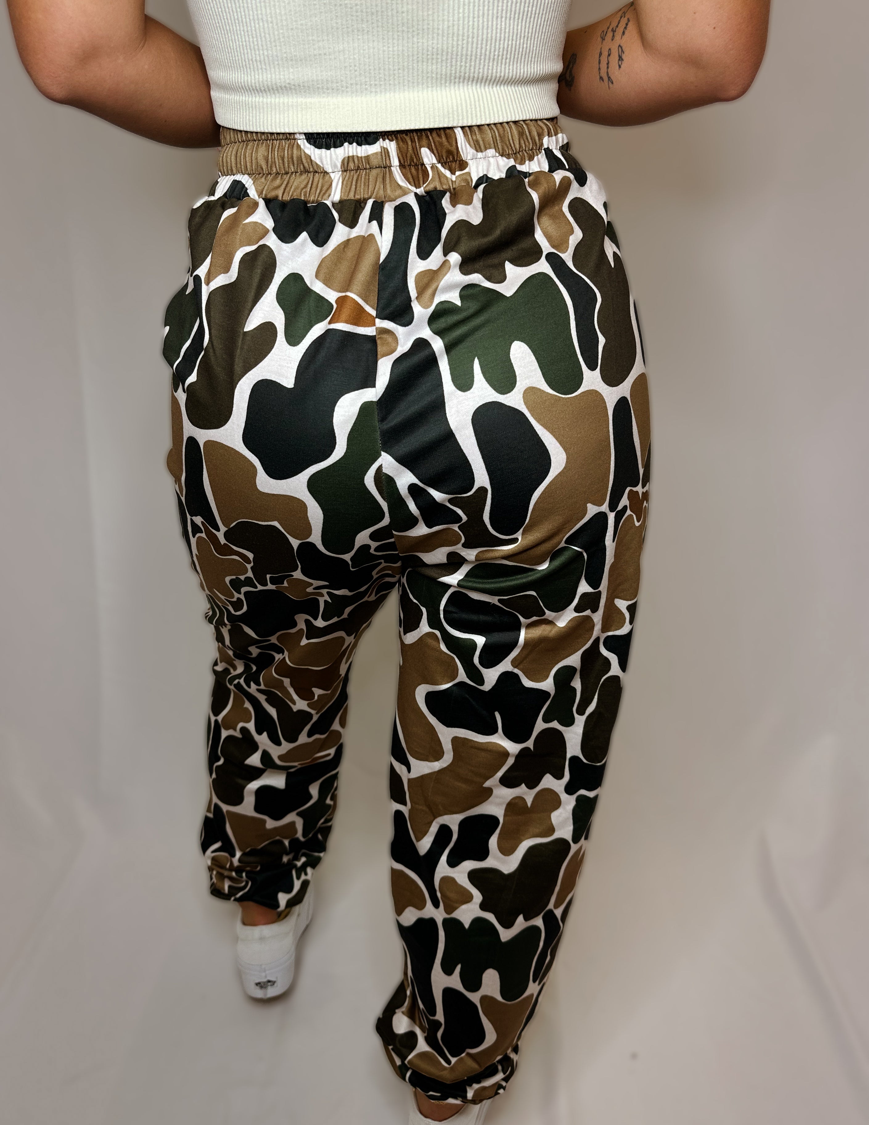 Elara Ave™- Duck Camo Joggers