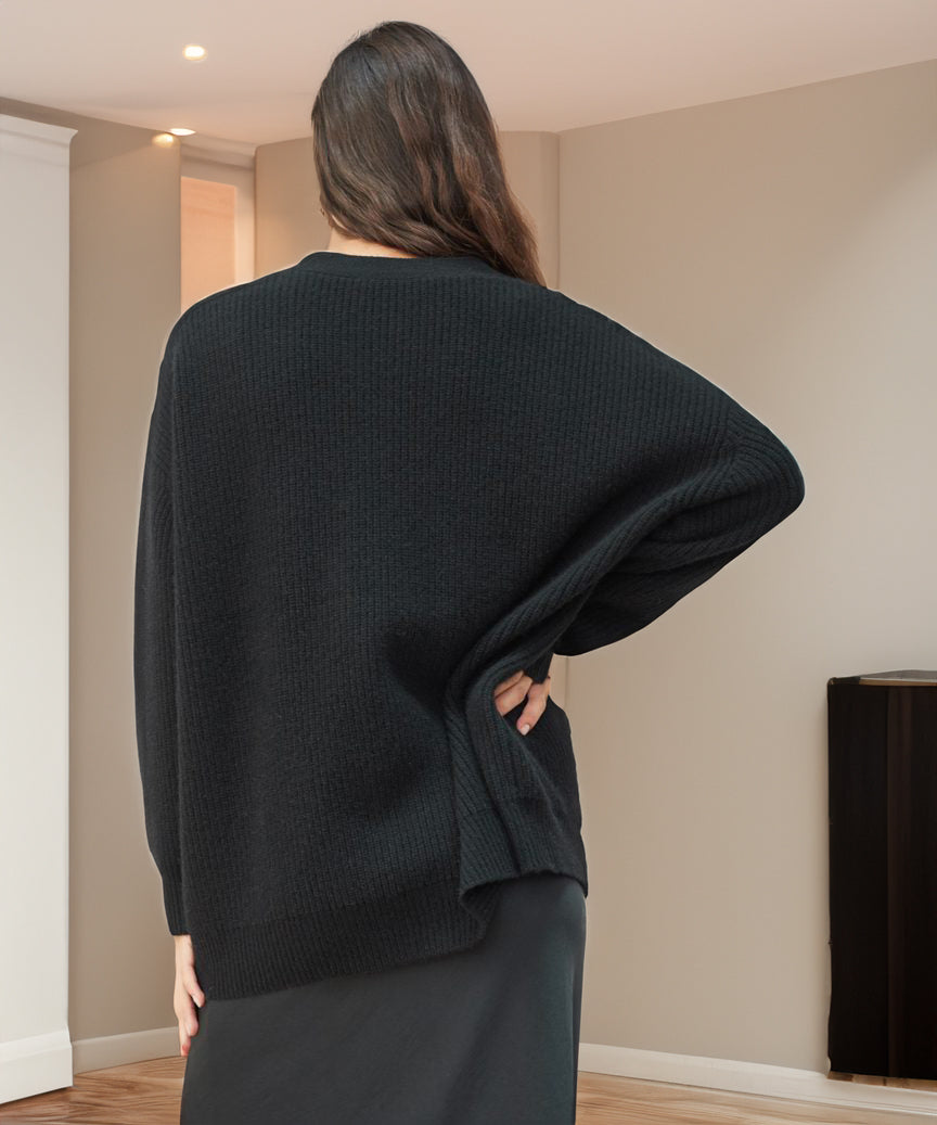 Elara Ave™- Cashmere Cocoon Cardigan