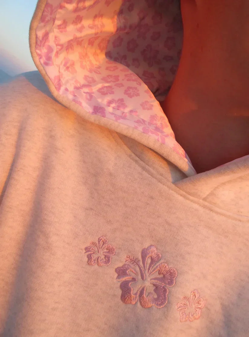 Elara Ave™- Hibiscus Hoodie