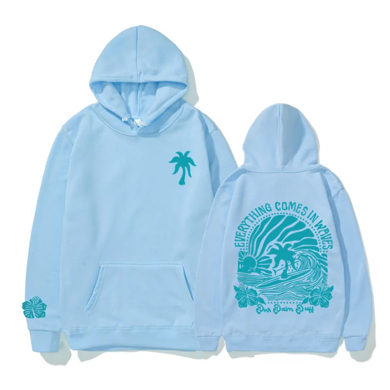 "Everything Comes in Waves" Hoodie