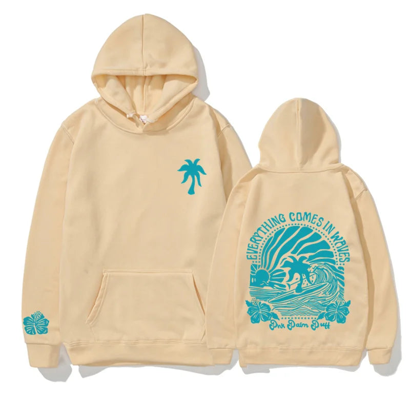 "Everything Comes in Waves" Hoodie