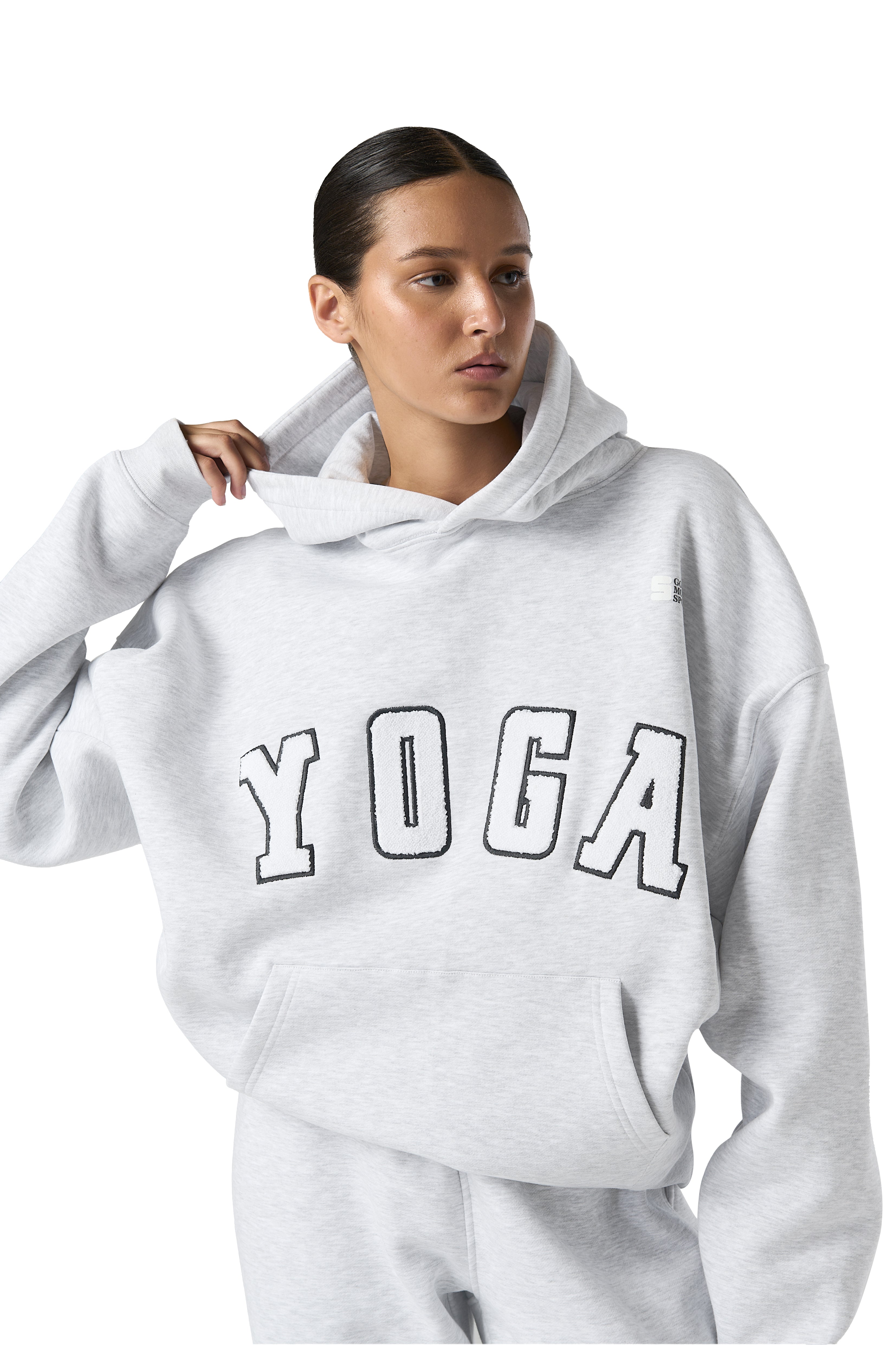 Yoga Melange Hoodie + Sweatpants (BLACK-FRIDAY SALE)