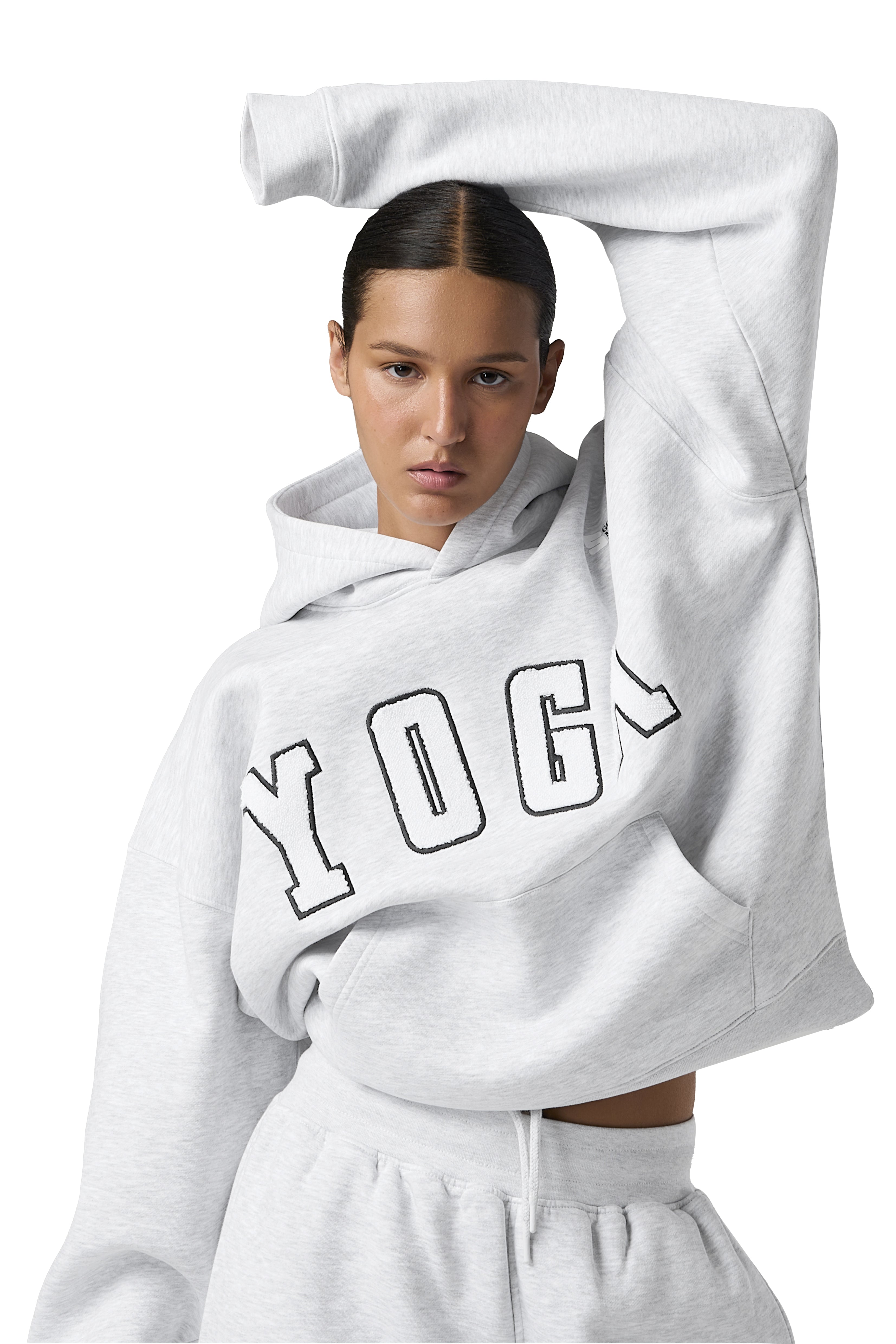 Yoga Melange Hoodie + Sweatpants (BLACK-FRIDAY SALE)