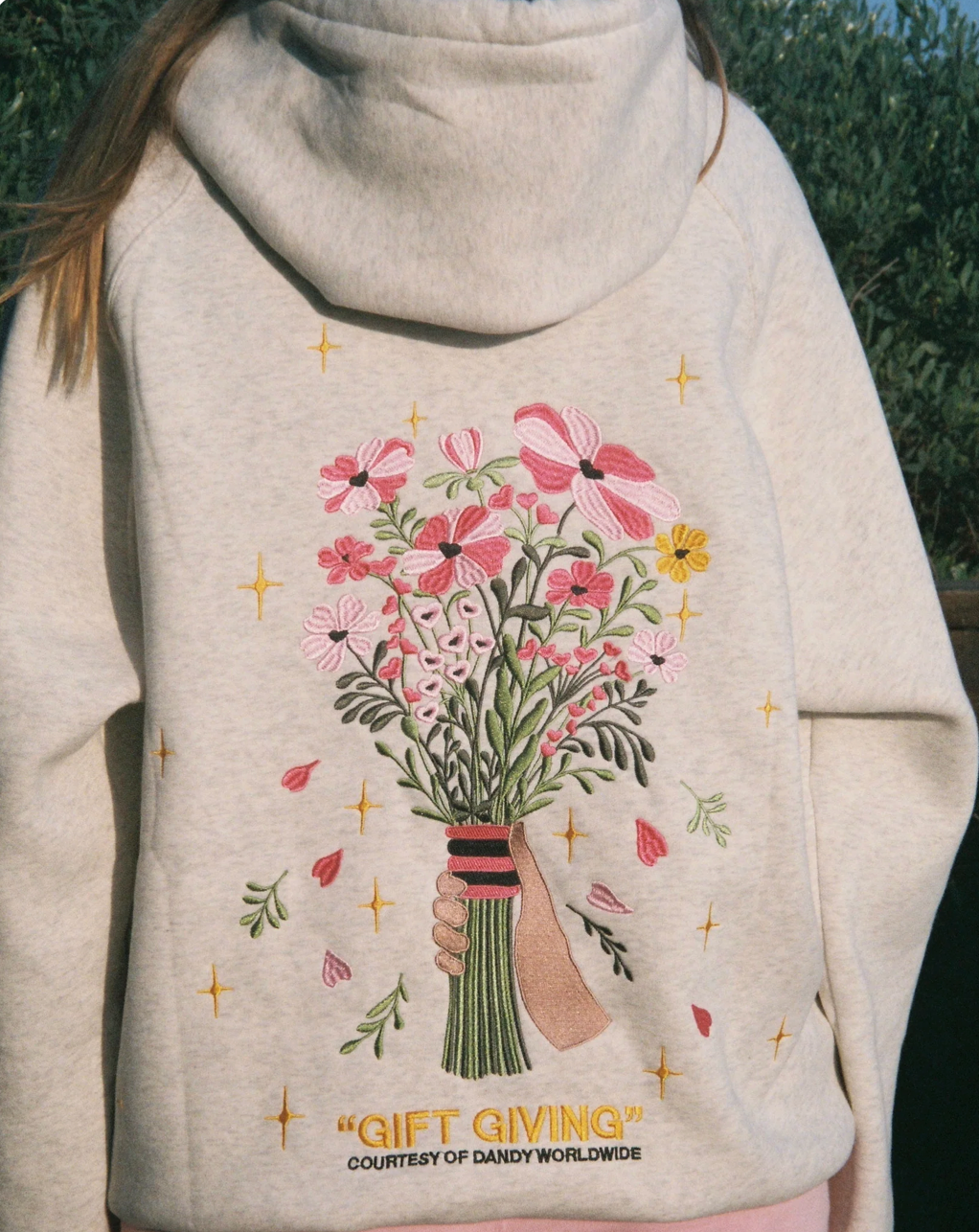 Elara Ave™- Flower Hoodie