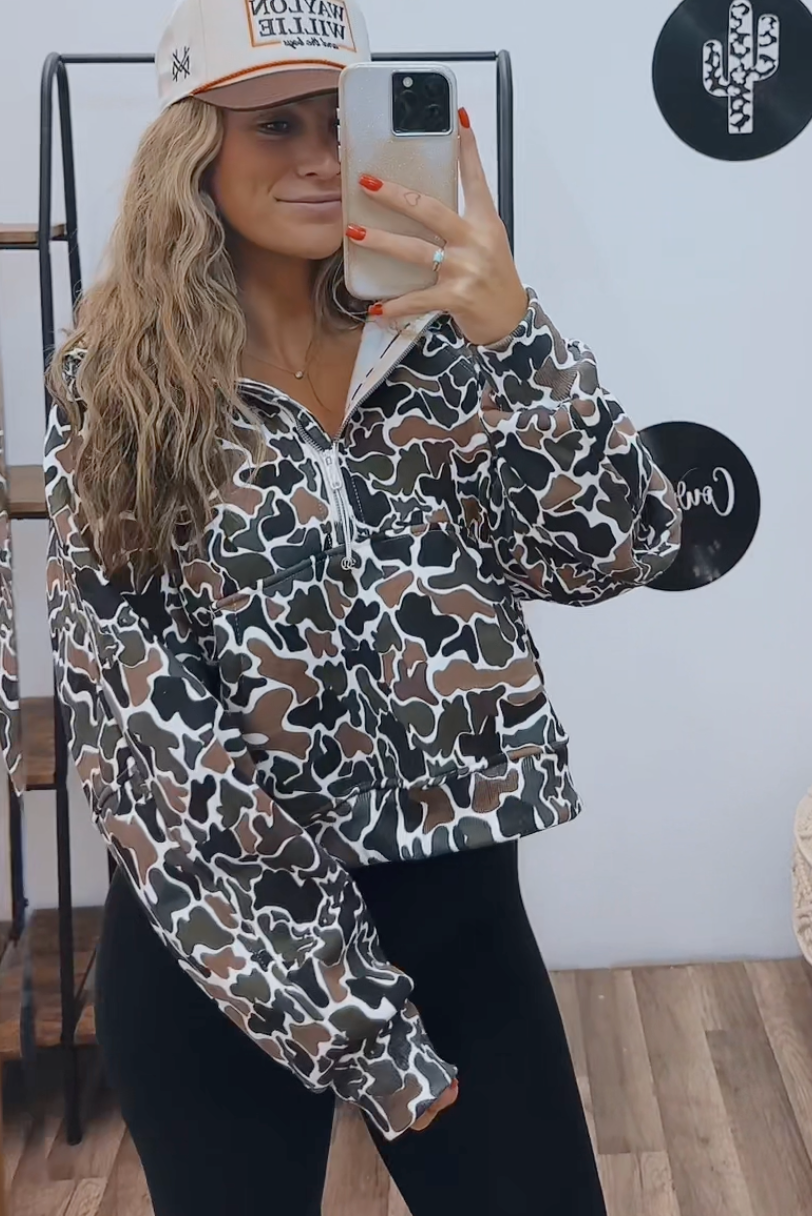 Scuba Camo Hoodie