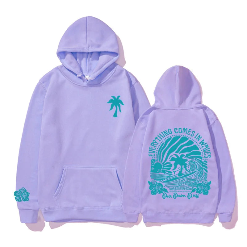 "Everything Comes in Waves" Hoodie