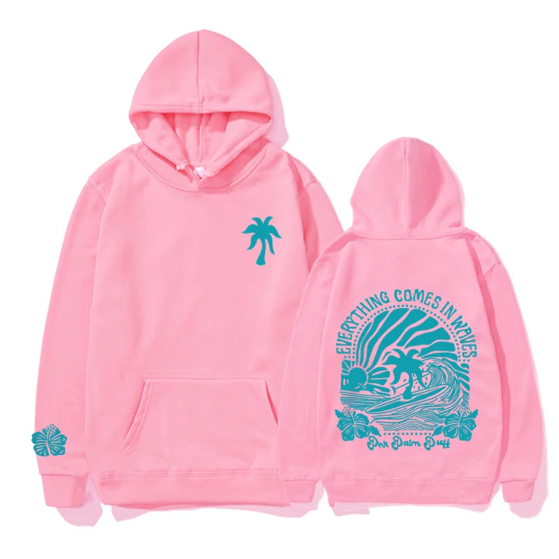 "Everything Comes in Waves" Hoodie