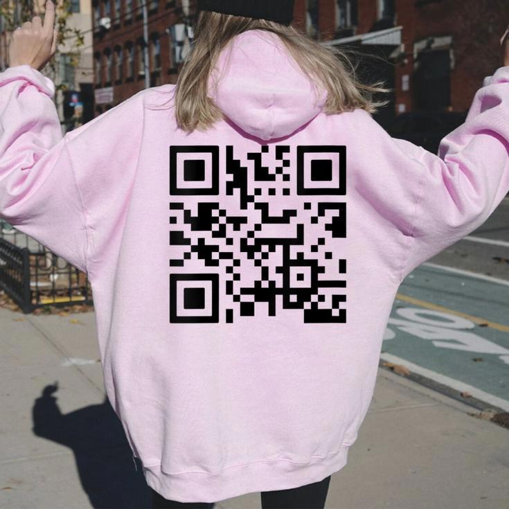 Elara Ave™- F**k-You QR Code Hoodie