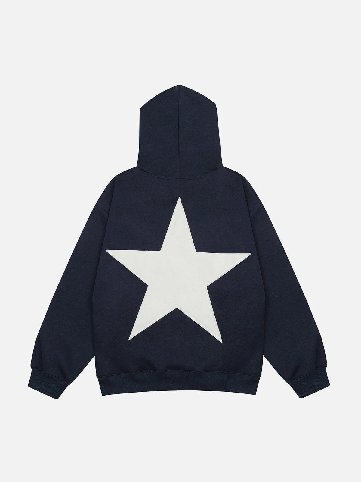 Star Print Hoodie