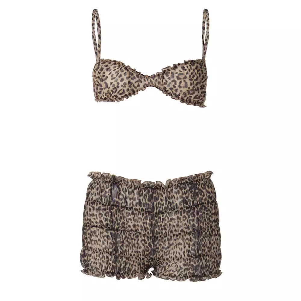 Elara Ave™ Leopard Two Piece Set