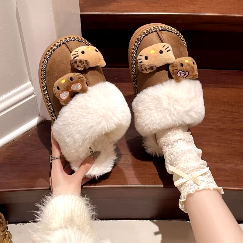 Elara Ave™ Plush Slippers